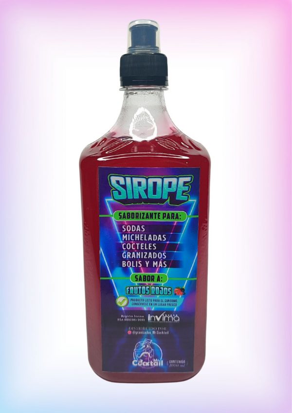 Sirope Frutos Rojos 1L
